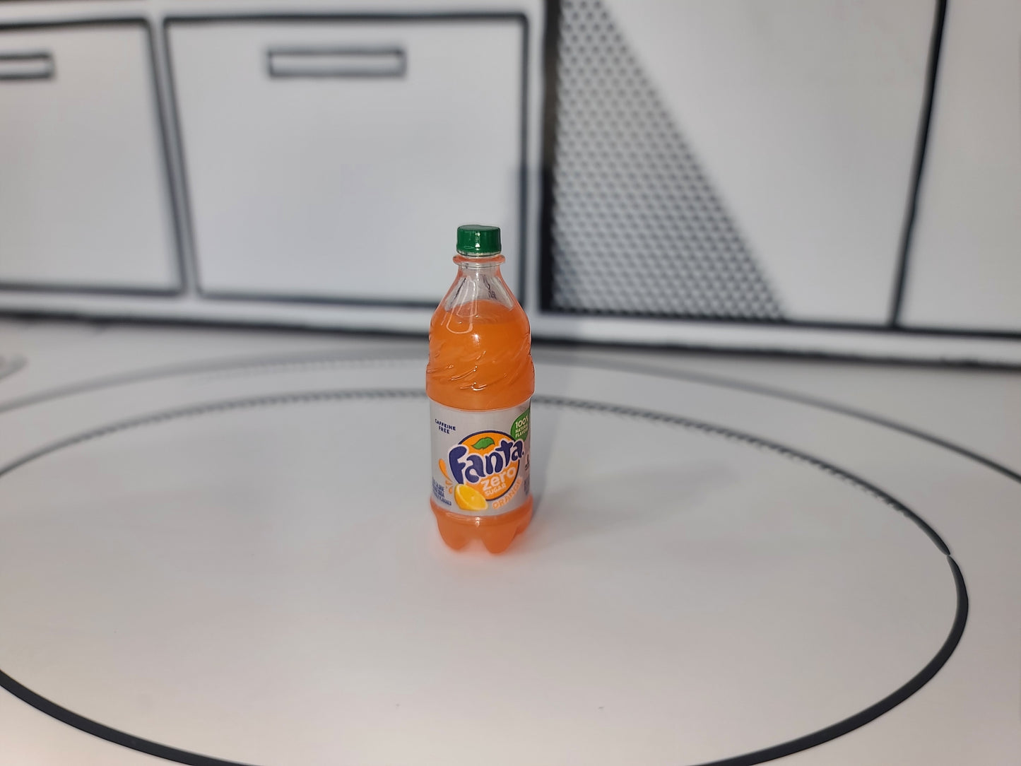 Orange Soda Magnet