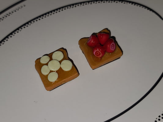 Fruit Toast Magnet Set